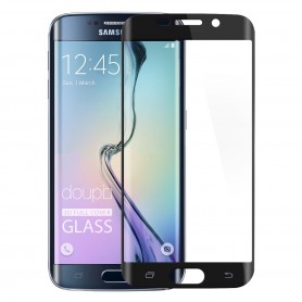 PELLICOLA IN VETRO TEMPERATO PER SAMSUNG GALAXY S6 EDGE NERO
