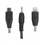 MEDIACOM ALIMENTATORE 5V INDOOR TABLET CHARGER 2.10 Mah + CONNETTORI NERO