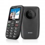 BRONDI AMICOSTILOSO SENIOR DISPLAY 2,4 DUAL SIM TASTO SOS COVER INCLUSA NERO