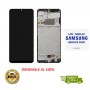 DISPLAY LCD ORIGINALE SAMSUNG A32 4G SM A325 NERO CON FRAME