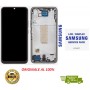 DISPLAY LCD ORIGINALE SAMSUNG A34 5G 2023 SM-A346 SILVER CON FRAME