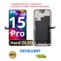 DISPLAY LCD + TOUCH GX HARD OLED FHD PER APPLE IPHONE 15 PRO COMPLETO DI FRAME