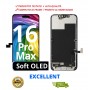 DISPLAY LCD + TOUCH 120Hz SOFT OLED FHD PER APPLE IPHONE 16 PRO MAX + FRAME