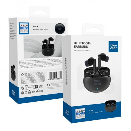 EARBUDS WIRELESS BLUE STAR ZEN ANC + ENC TX5 TWS BLACK