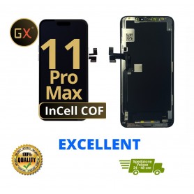 DISPLAY LCD + TOUCH SCREEN GX COF INCELL PER IPHONE 11 PRO MAX HD+ CON FRAME