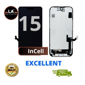 DISPLAY LCD + TOUCH SCREEN LA INCELL HD+ PER APPLE IPHONE 15 + FRAME