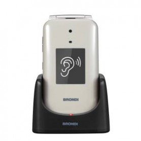 BRONDI AMICO SUPER VOICE 2,8" AUDIO AMPLIFICATO DUAL SIM RADIO FOTOCAMERA TORTORA