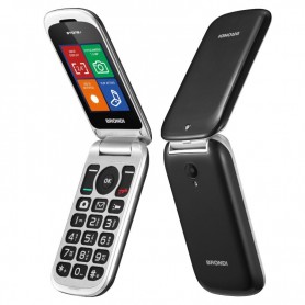 BRONDI STONE PLUS 2,4'' DUAL SIM FLIP LED DI NOTIFICA  1,3MP BLACK