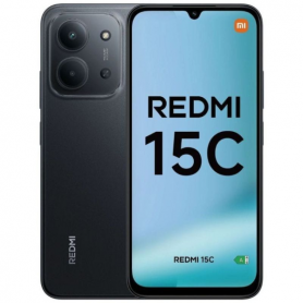 XIAOMI REDMI 15C 4G DUAL SIM RAM 4+4 - 8/256GB NFC 6,9" COLORE MIDNIGHT BLACK
