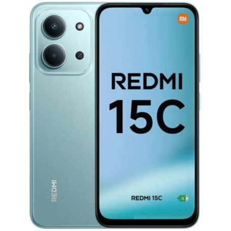 XIAOMI REDMI 15C 4G DUAL SIM RAM 4+4 - 8/256GB NFC COLORE MINT GREEN